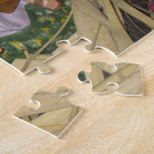  kerstkaart met  boosheid legpuzzel (Zijkant)