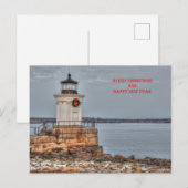 Kerstkaart met Bug Light Briefkaart (Voorkant / Achterkant)