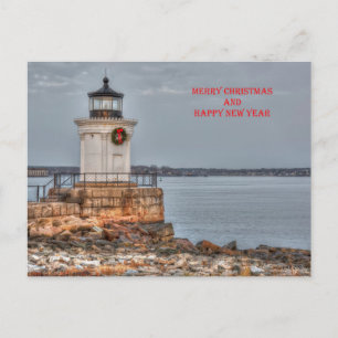 Kerstkaart met Bug Light Briefkaart