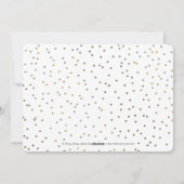 Kerstkaart met collage van vreugde en vrolijkheid (Achterkant)