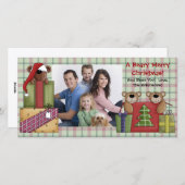 Kerstkaart met een berig thema (Voorkant / Achterkant)