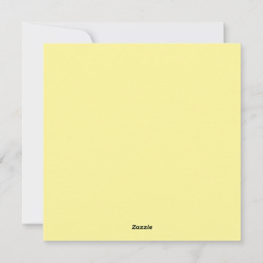 Kerstkaart met eenhoorn (Achterkant)