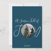 Kerstkaart met eigen kerstgroet (Voorkant)