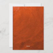 Kerstkaart met engel in folk art stijl en vredesbo (Achterkant)