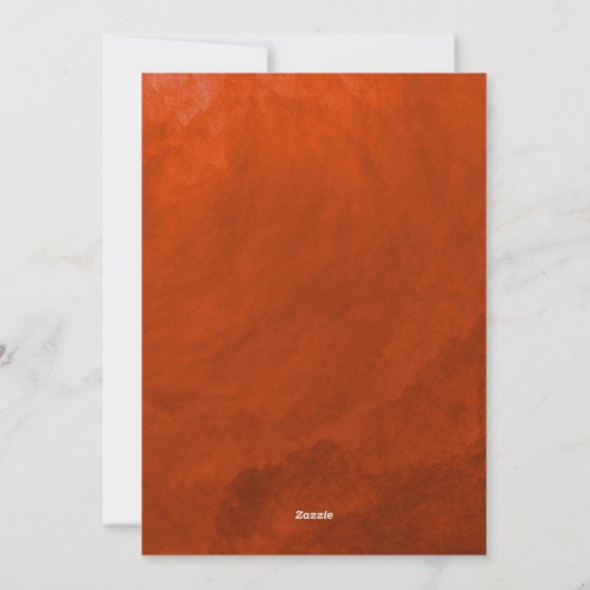 Kerstkaart met engel in folk art stijl voor de fee (Achterkant)