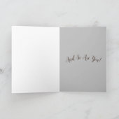 Kerstkaart met engel  kaart (Binnen)