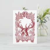  kerstKaart met envelop (Staand voorkant)