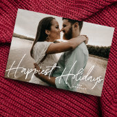 Kerstkaart met familiefoto Allerleukste Kerst Foto