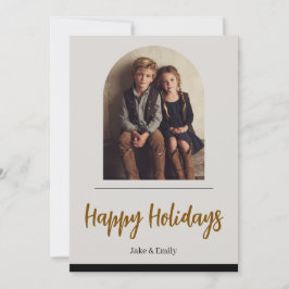 Kerstkaart met familiefoto | Prettige Feestdagen
