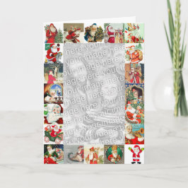 Kerstkaart met familiefoto van 25 Sinterklazen Feestdagen Kaart