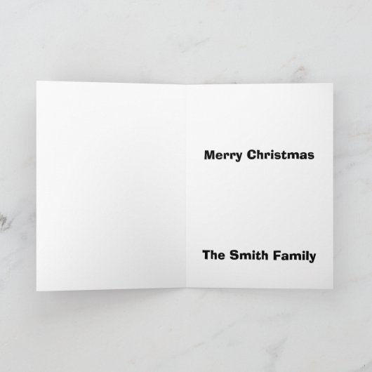 Kerstkaart met familiefoto van 25 Sinterklazen Feestdagen Kaart (Binnen)