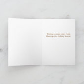  kerstKaart met Fireplace Feestdagen Kaart (Binnen)