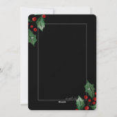 Kerstkaart met foto (Achterkant)