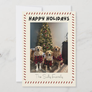 Kerstkaart met foto