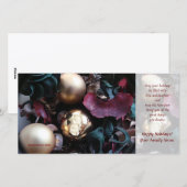 Kerstkaart met foto (2) - Gebruik je eigen foto (Voorkant / Achterkant)