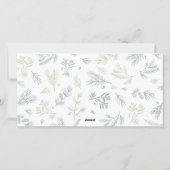 Kerstkaart met foto collage (Achterkant)