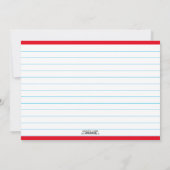 Kerstkaart met foto 'Lieve Kerstman' (Achterkant)