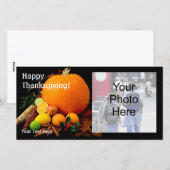 Kerstkaart met foto, op maat gemaakte wenskaarten (Voorkant / Achterkant)