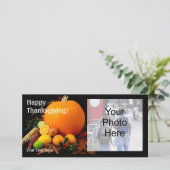 Kerstkaart met foto, op maat gemaakte wenskaarten (Staand voorkant)