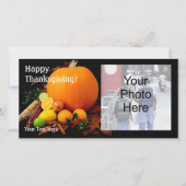 Kerstkaart met foto, op maat gemaakte wenskaarten (Voorkant)