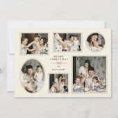 Kerstkaart met Galerijmuur Kaart (Voorkant)