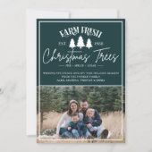 Kerstkaart met gelukkig kerstfeest foto van het ge (Voorkant)