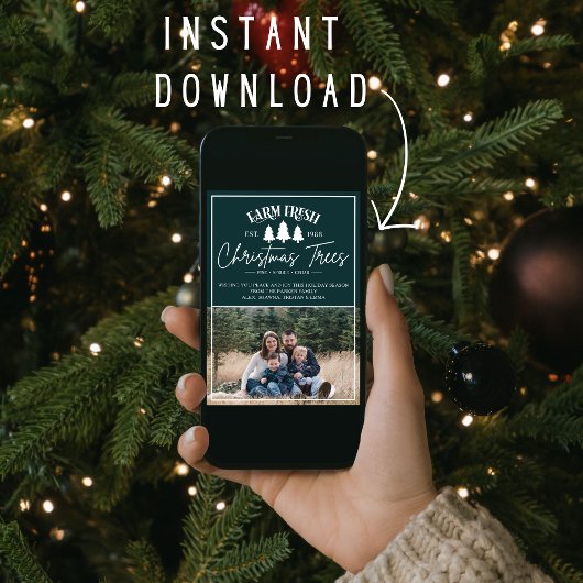 Kerstkaart met gelukkig kerstfeest foto van het ge