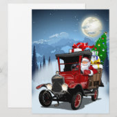Kerstkaart met groet (Voorkant / Achterkant)