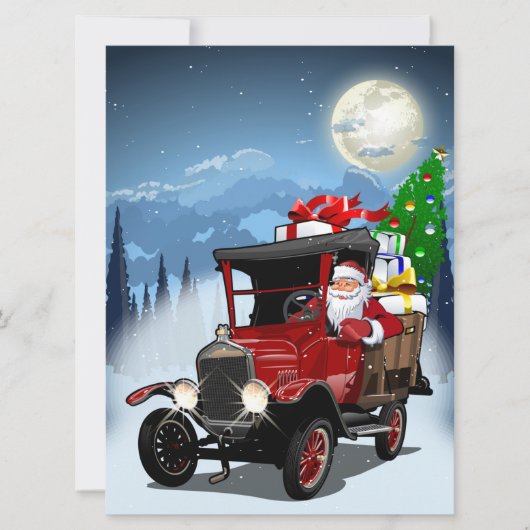 Kerstkaart met groet (Voorkant)