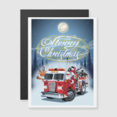 Kerstkaart met groet (Voorkant / Achterkant)