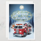 Kerstkaart met groet (Voorkant / Achterkant)