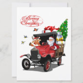 Kerstkaart met groet (Voorkant)