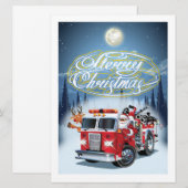 Kerstkaart met groet (Voorkant / Achterkant)