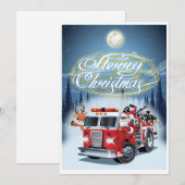 Kerstkaart met groet (Voorkant / Achterkant)