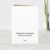 Kerstkaart met hoeken kijken naar Baby Jesus Feestdagen Kaart (Achterkant)