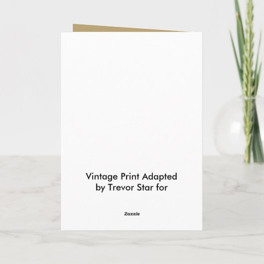 Kerstkaart met hoeken kijken naar Baby Jesus Feestdagen Kaart (Achterkant)