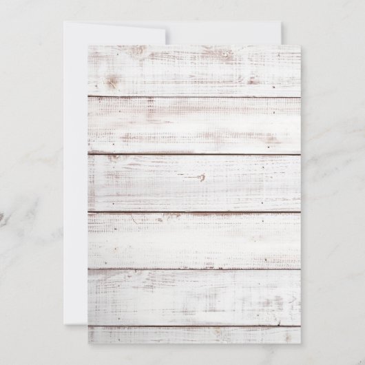 Kerstkaart met Holiday Charm voor de hele familie Save The Date (Achterkant)