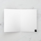 Kerstkaart met huisgremlins feestdagen kaart (Binnen)