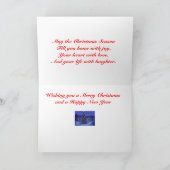 Kerstkaart met Joey Feestdagen Kaart (Binnen)