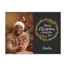 KERSTKAART met jouw foto & naam