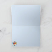 Kerstkaart met Kardinalen Feestdagen Kaart (Binnen)