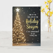 Kerstkaart met Kerstboom & Ster Kaart (Gele Bloem)