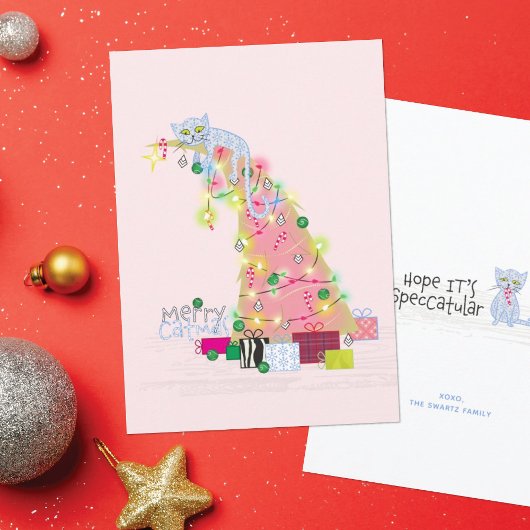 kerstkaart met kerstboomstructuur kaart