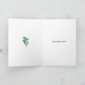 Kerstkaart met Kerstcoca Kaart (Binnen)