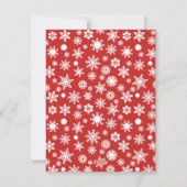 kerstkaart met kerstkaart (Achterkant)