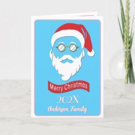 kerstkaart met kerstkaart in kerststijl bedankkaart