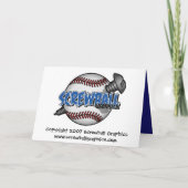 Kerstkaart met Kerstman Seizoensgroeten Feestdagen Kaart (Achterkant)