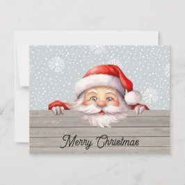 Kerstkaart met Kijk-uit-Kerstman
