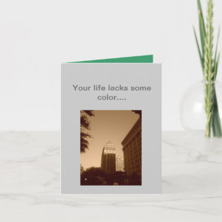 Kerstkaart met kleur feestdagen kaart