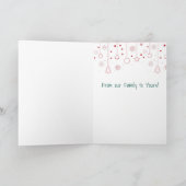 Kerstkaart met knusse vos  feestdagen kaart (Binnen)